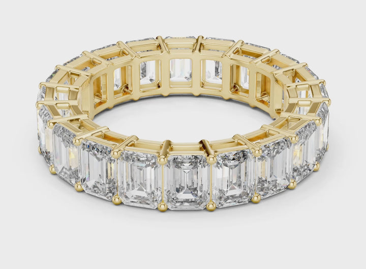 Emerald Cut 6 ctw Diamond Eternity Band - B1123