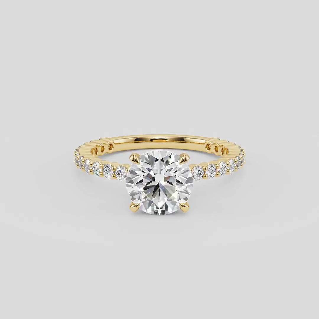 Forever Sparkle Engagement Ring - R1201