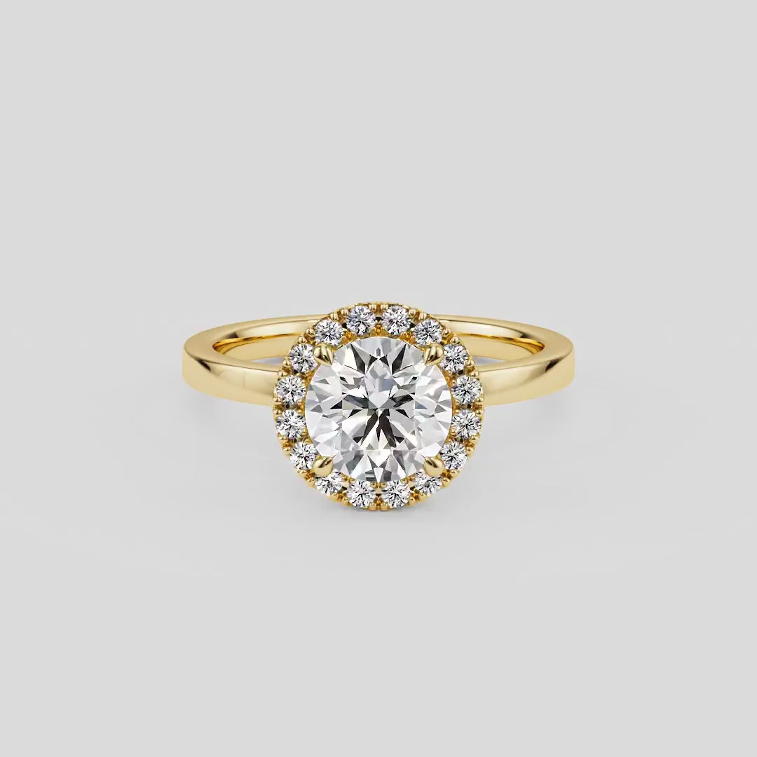 Royal Embrace Engagement Ring - R1202