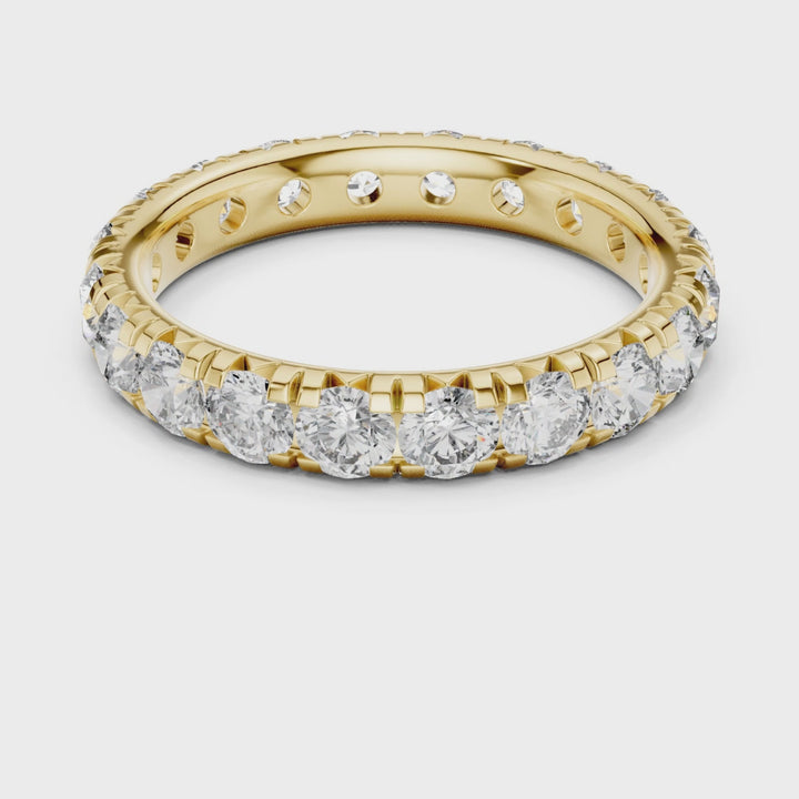 U-Pavé 2.2 ctw Diamond Eternity Band - B1172