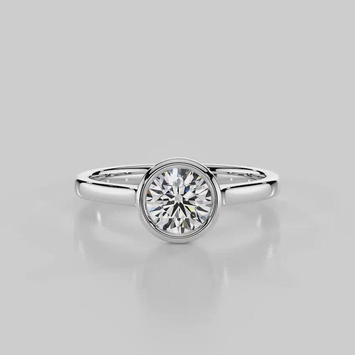 Pure Bond Bezel Engagement Ring - R1010