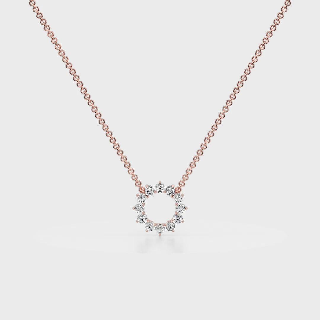 Eternal Love Pendant 18K Rose Gold