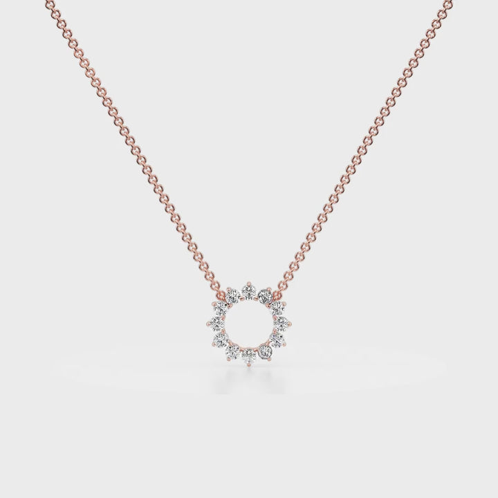 Eternal Love Pendant 18K Rose Gold