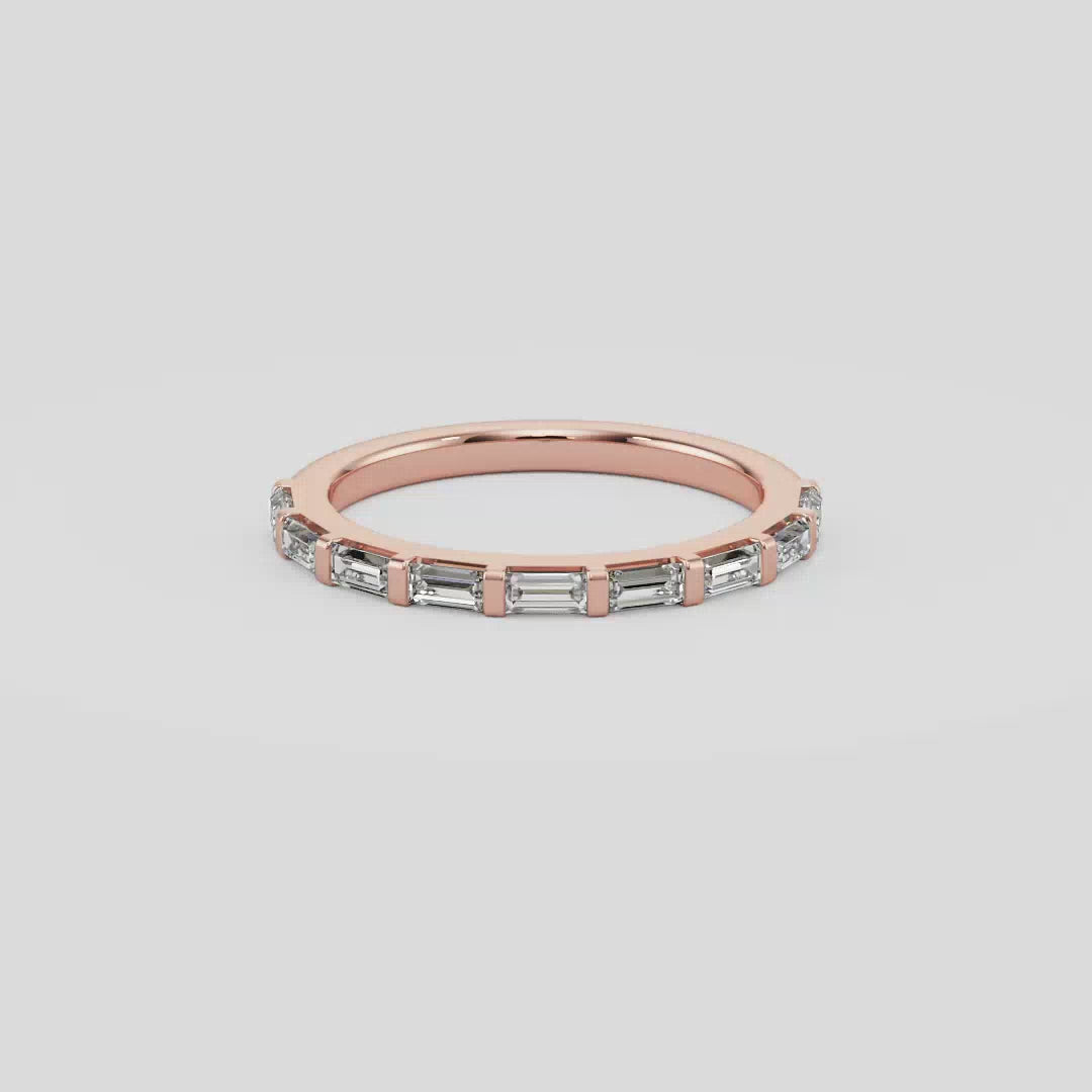 My Endless Rose Wedding Band - B1013