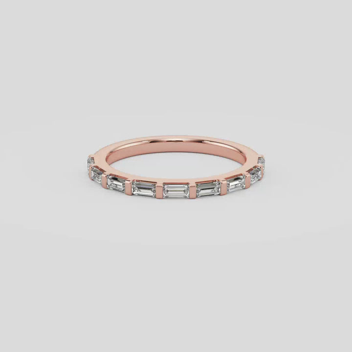 My Endless Rose Wedding Band - B1013