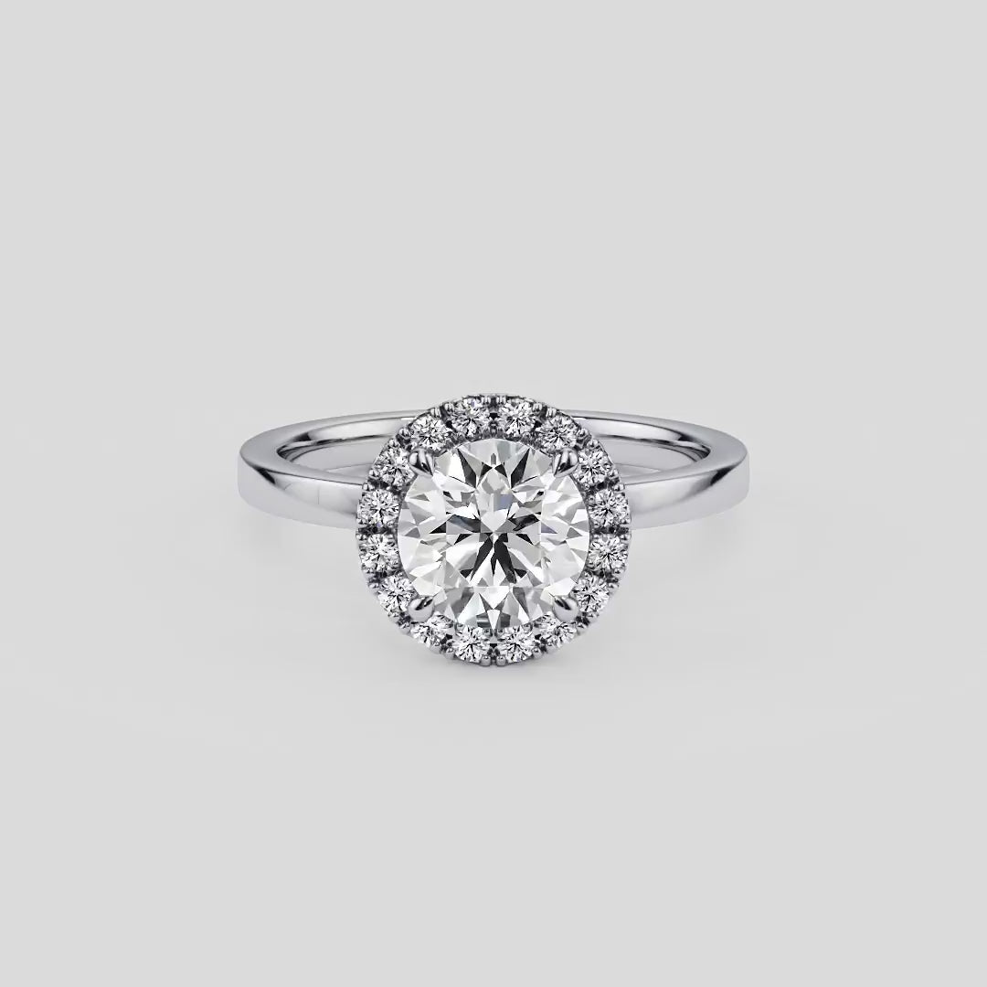 Royal Embrace Engagement Ring - R1202