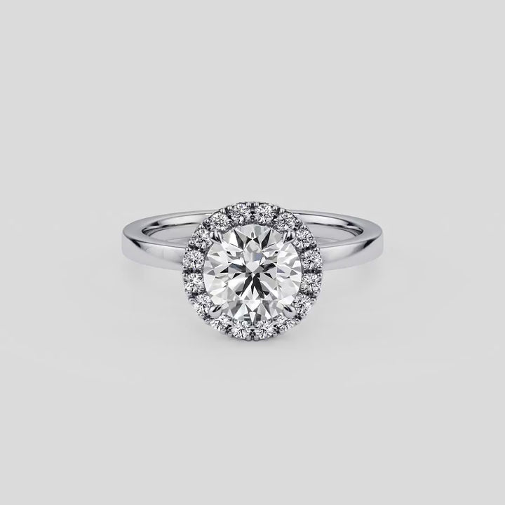 Royal Embrace Engagement Ring - R1202