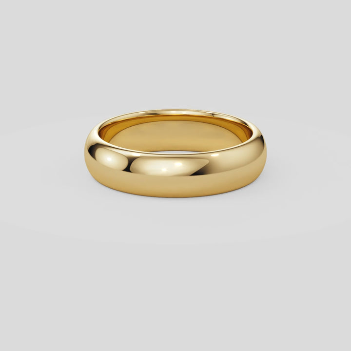 Classic Love Wedding Band - B1007