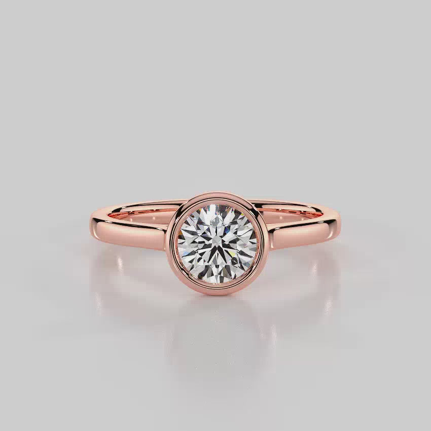Pure Bond Bezel Engagement Ring - R1010