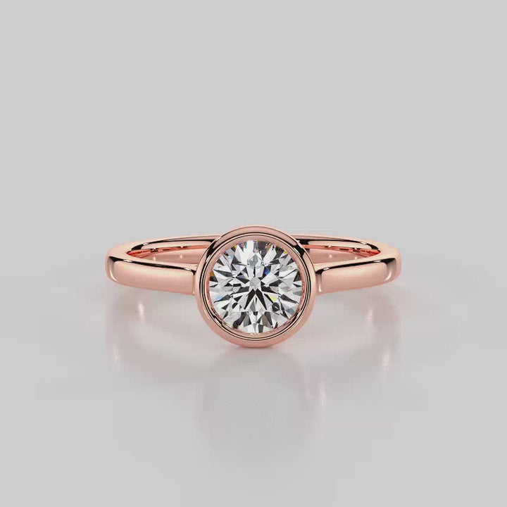 Pure Bond Bezel Engagement Ring - R1010