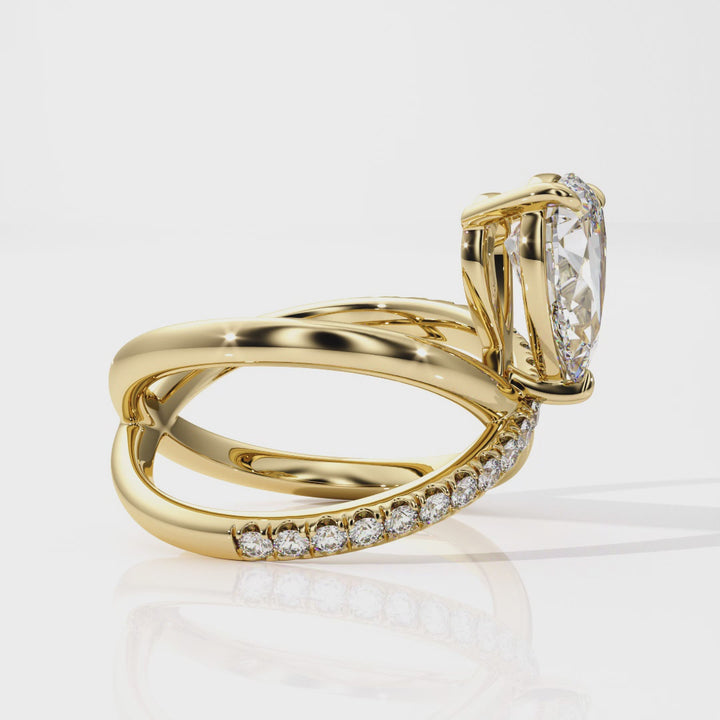 Pear Radiance Ring - R1020