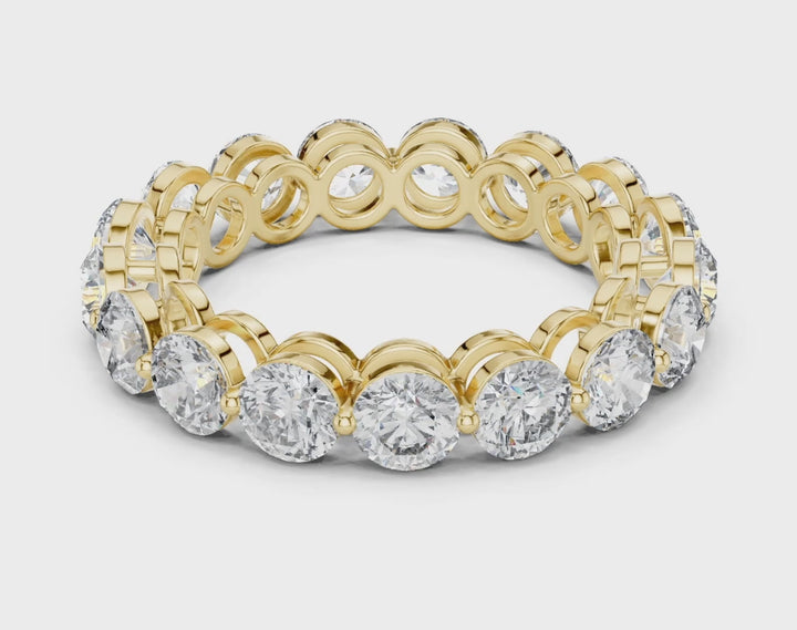 Round 4 ctw Diamond Eternity Band - B1124