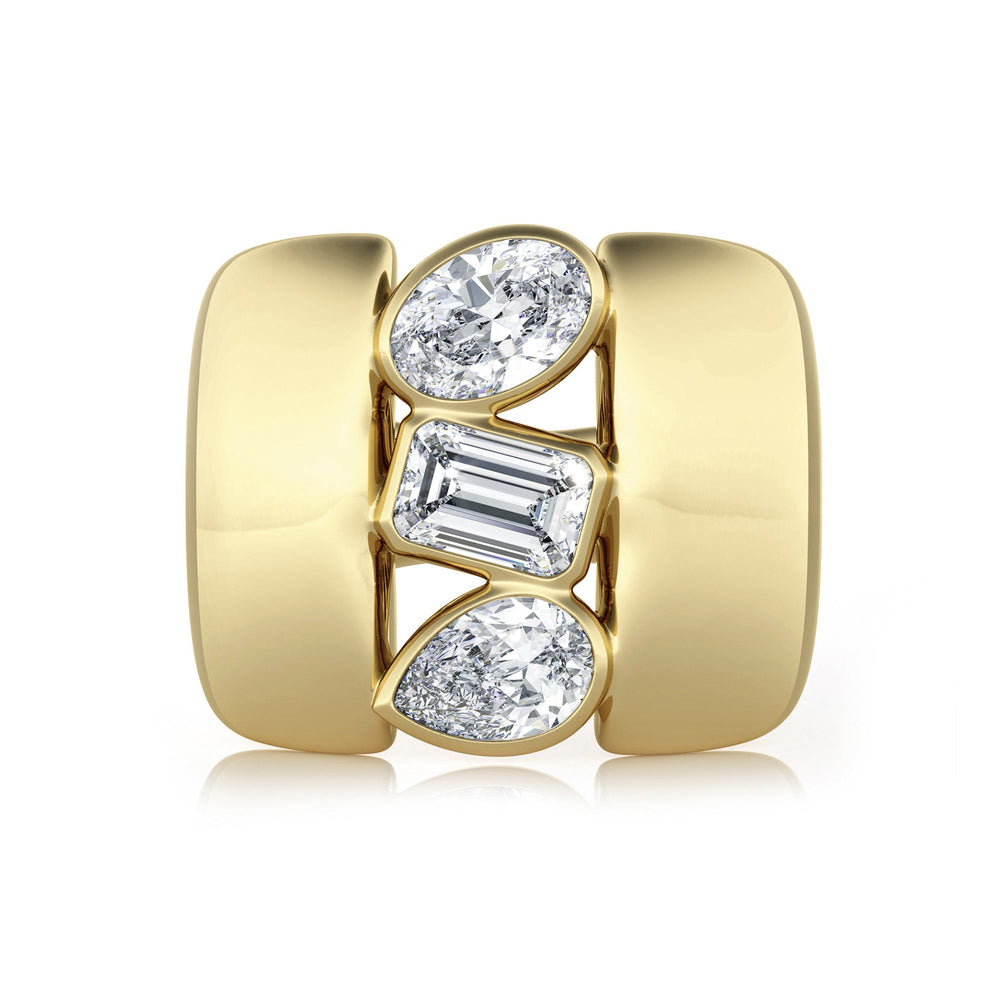 Ring "Piece of Peace" - SC1001 in Ring by 18 KARATS