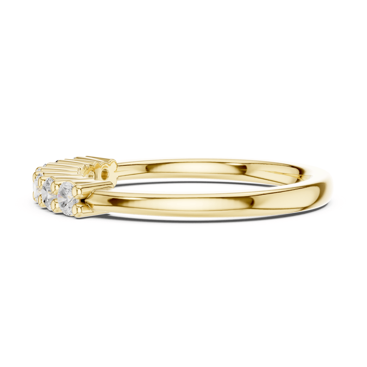 Round 0.24 ctw Diamond Shared Prong Band - B1161 in Wedding Bands by 18 KARATS INC.