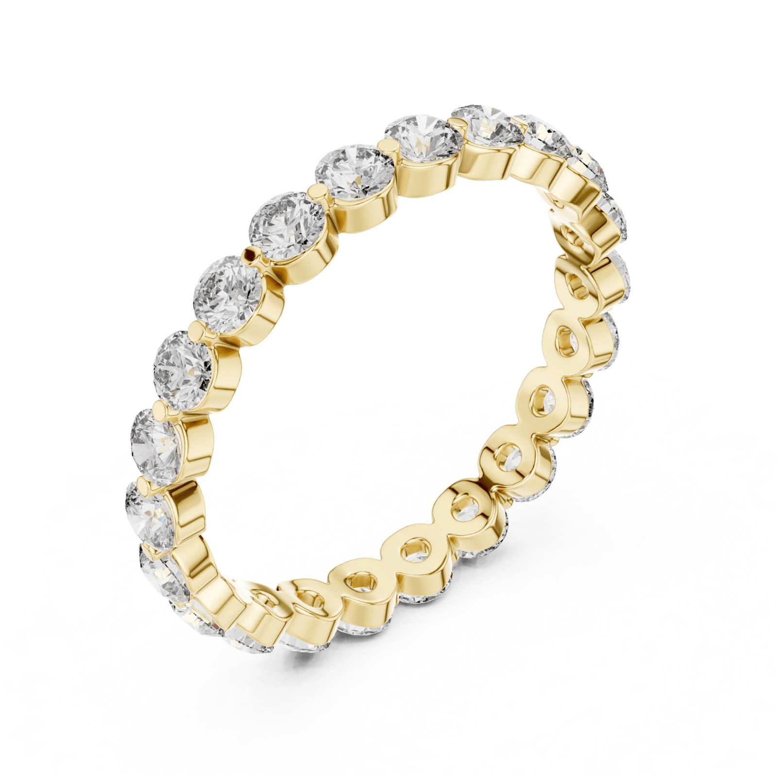 Round 1.3 ctw Diamond Eternity Band - B1127 in Wedding Bands by 18 KARATS INC.