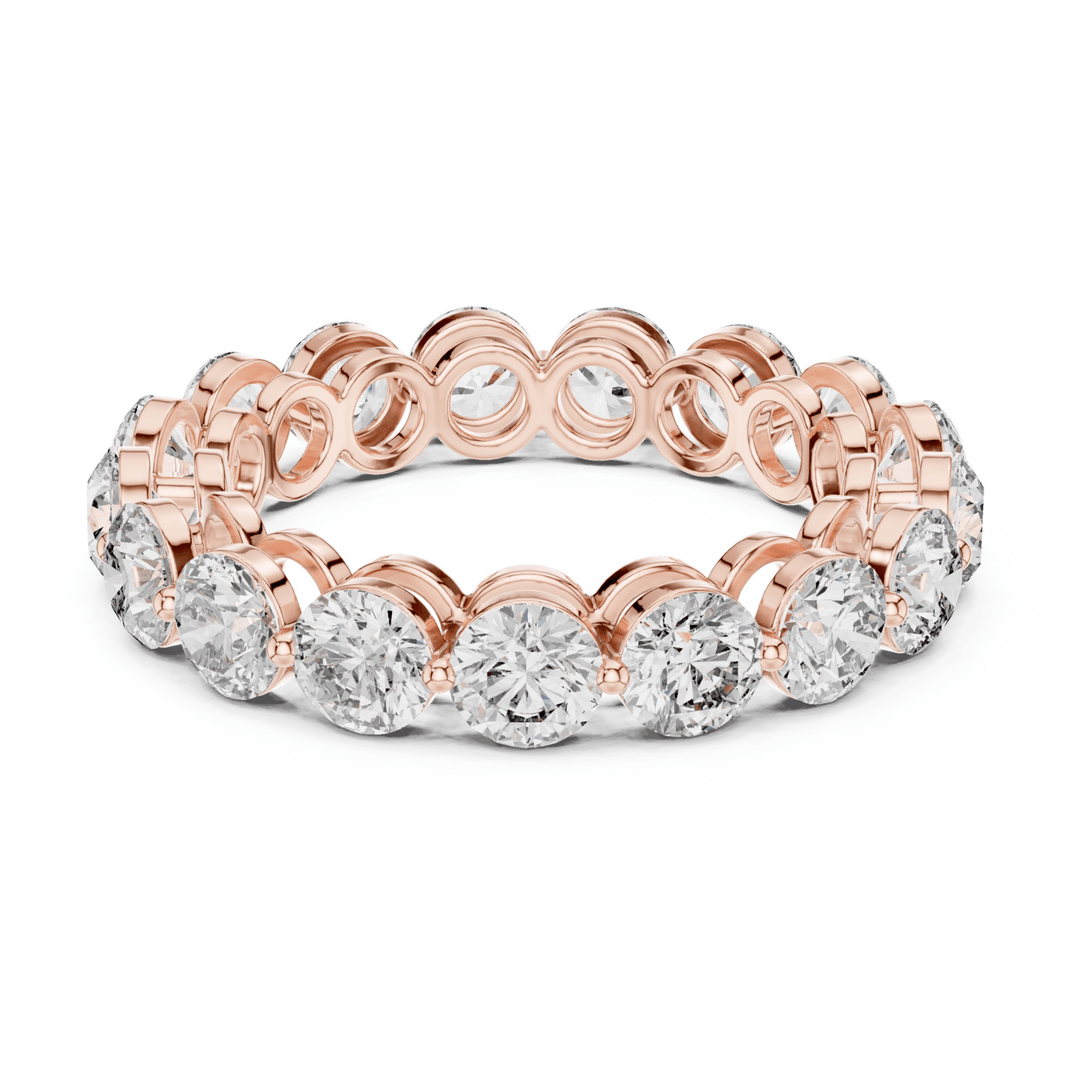 Round 4 ctw Diamond Eternity Band - B1124 in Wedding Bands by 18 KARATS INC.