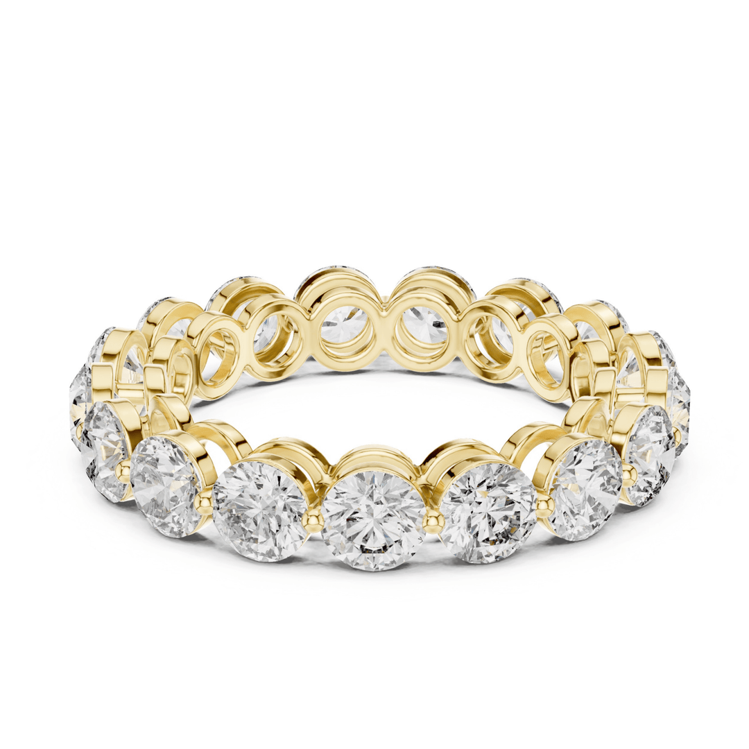 Round 4 ctw Diamond Eternity Band - B1124 in Wedding Bands by 18 KARATS INC.