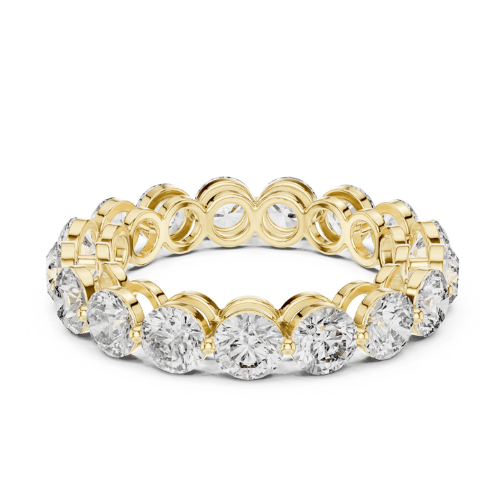Round 4 ctw Diamond Eternity Band - B1124 in Wedding Bands by 18 KARATS INC.