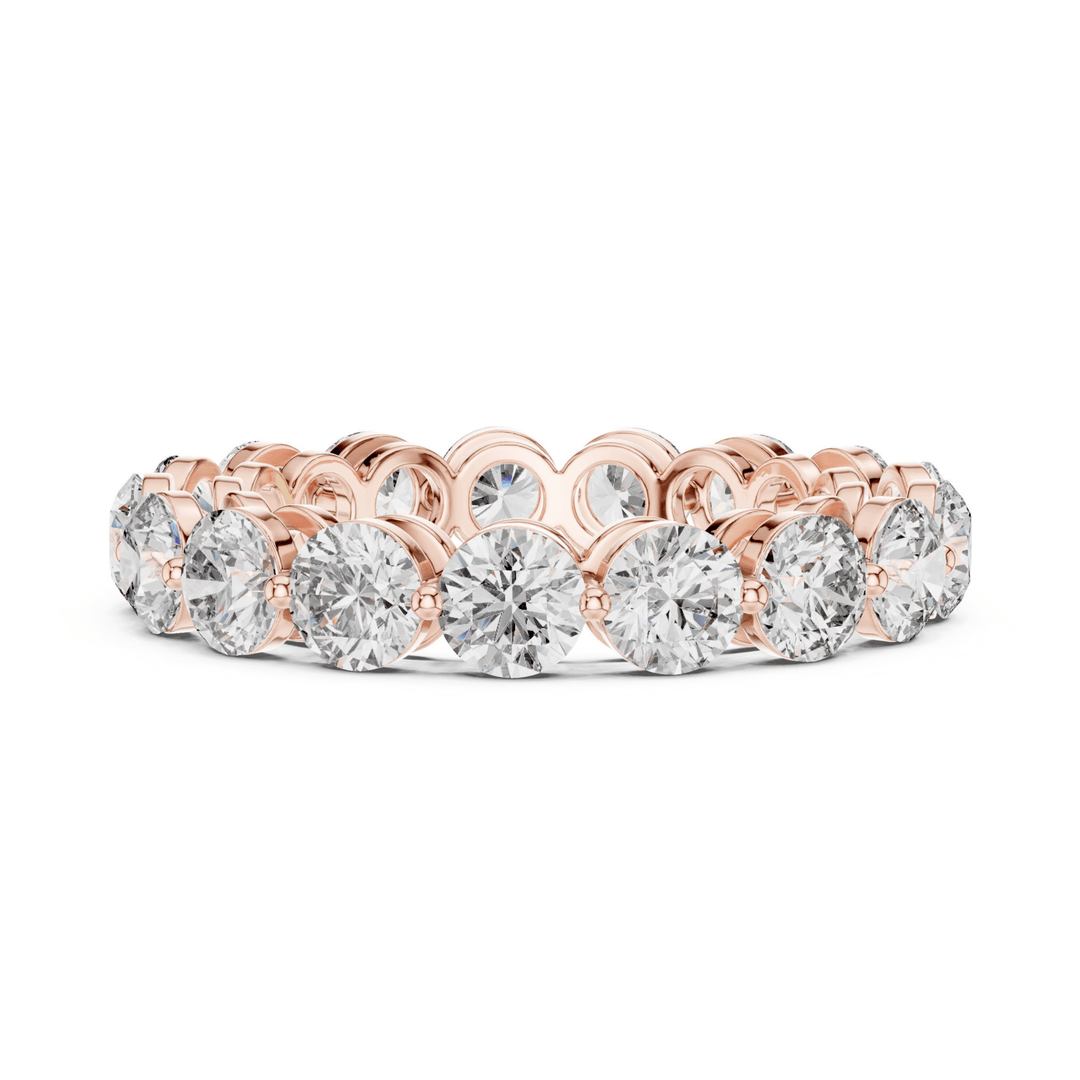 Round 4 ctw Diamond Eternity Band - B1124 in Wedding Bands by 18 KARATS INC.