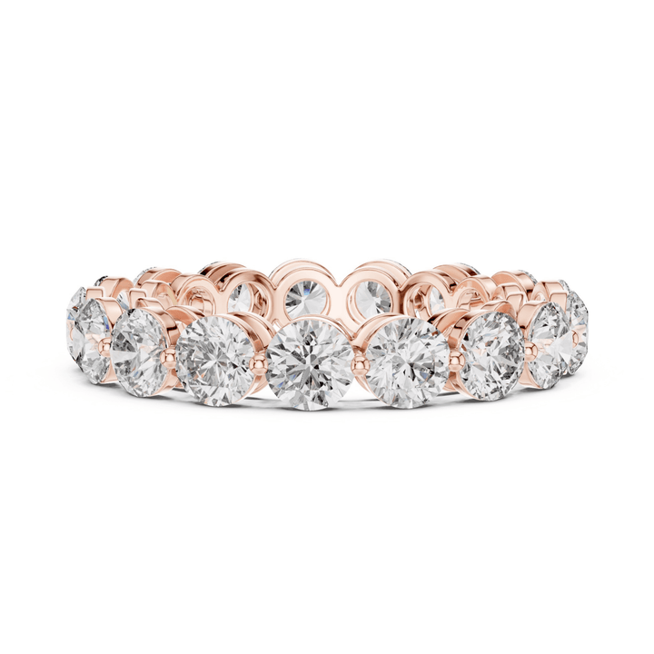 Round 4 ctw Diamond Eternity Band - B1124 in Wedding Bands by 18 KARATS INC.