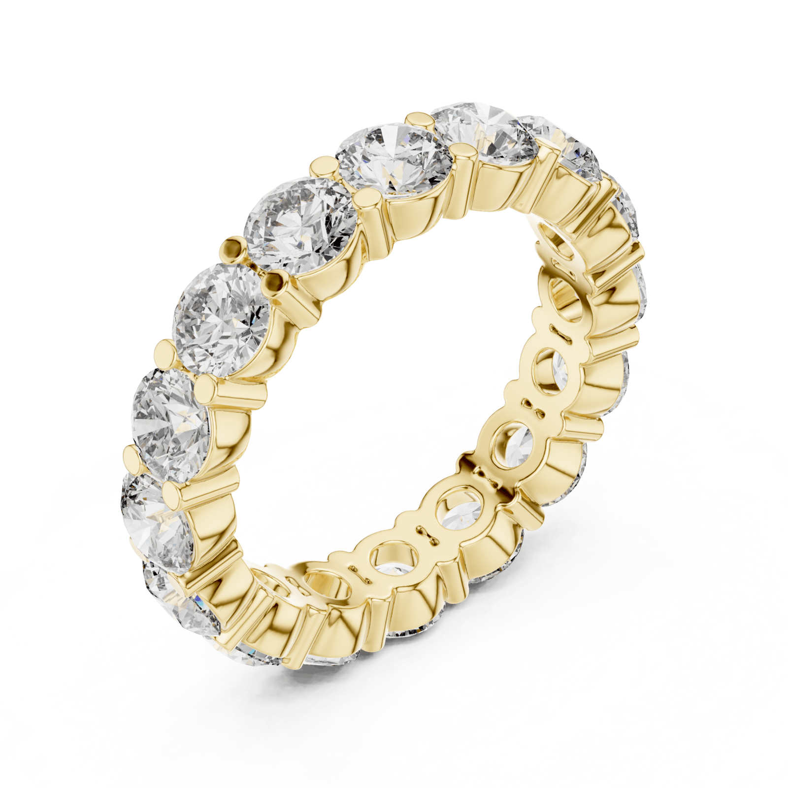 Round 4.8 ctw Diamond Eternity Band - B1141 in Wedding Bands by 18 KARATS INC.