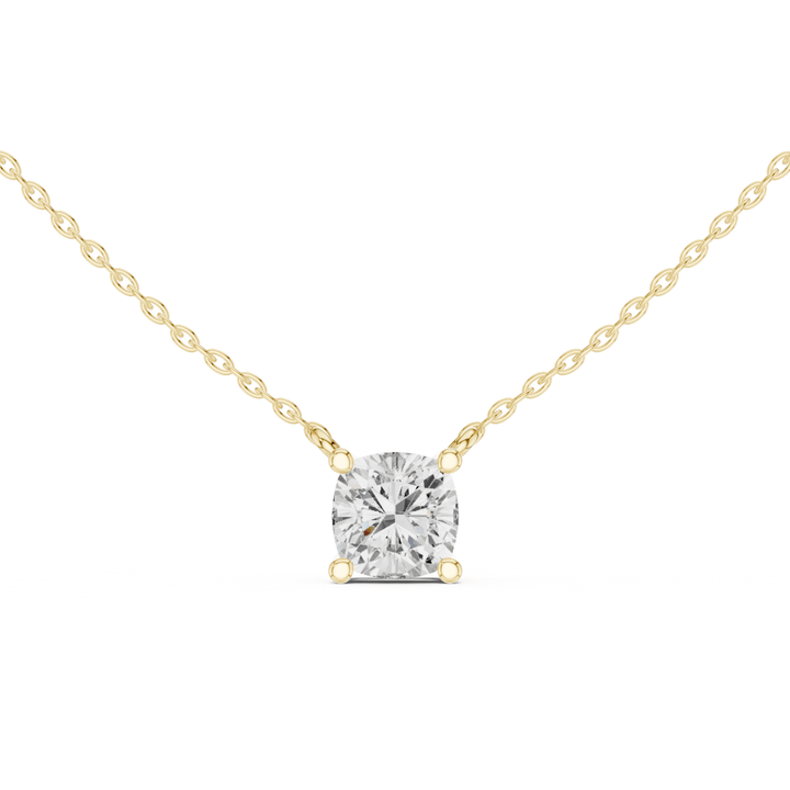 Round Cut Diamond Solitaire Pendant – P1134RD in Necklace by 18 KARATS INC.