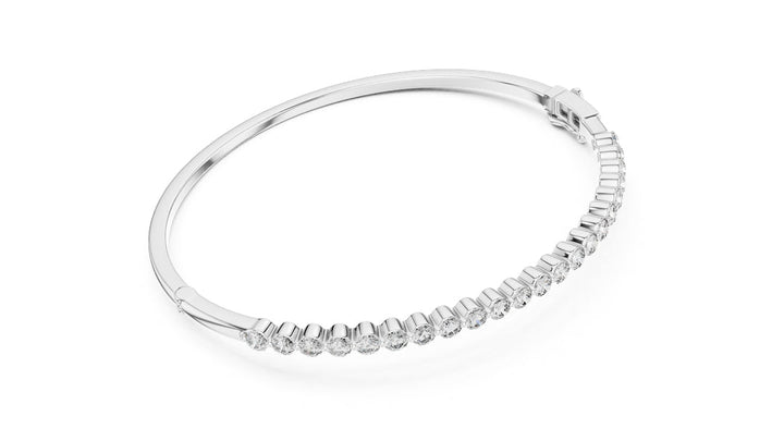 Round Diamond Bangle Bracelet - BC110 in Bracelet by 18 KARATS INC.