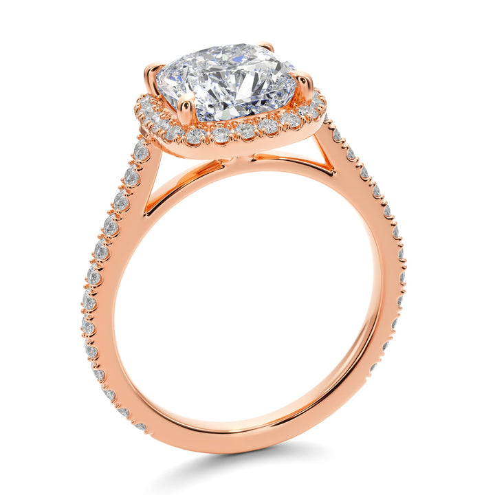 Royal Elegance Engagement Ring -  R1204 in Ring by 18 KARATS