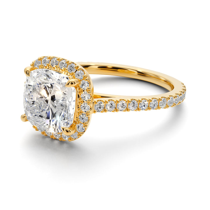 Royal Elegance Engagement Ring -  R1204 in Ring by 18 KARATS