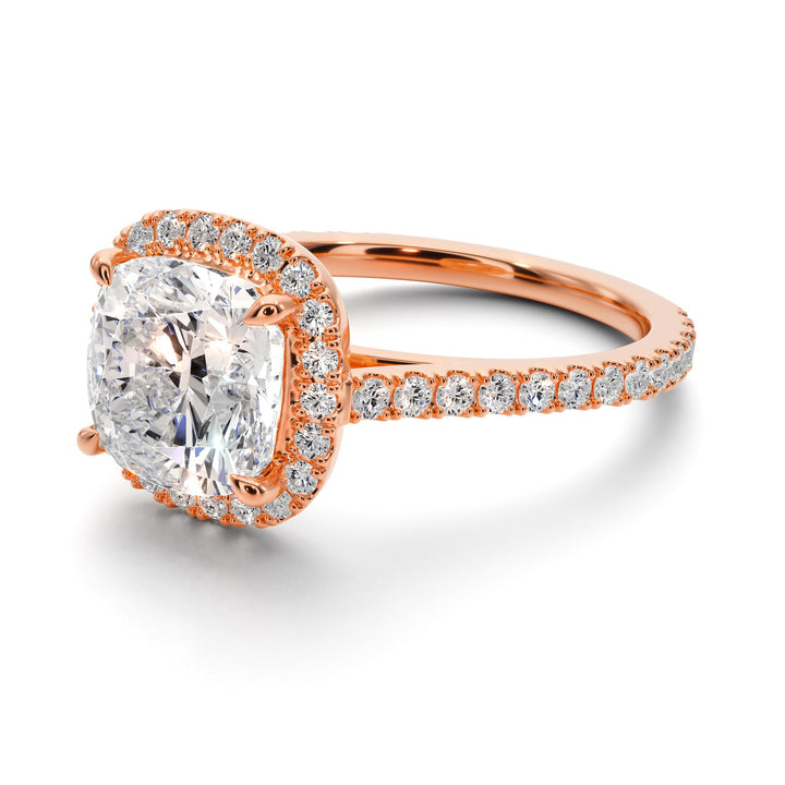 Royal Elegance Engagement Ring -  R1204 in Ring by 18 KARATS