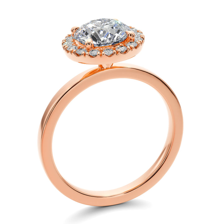 Royal Embrace Engagement Ring -  R1202 in Ring by 18 KARATS