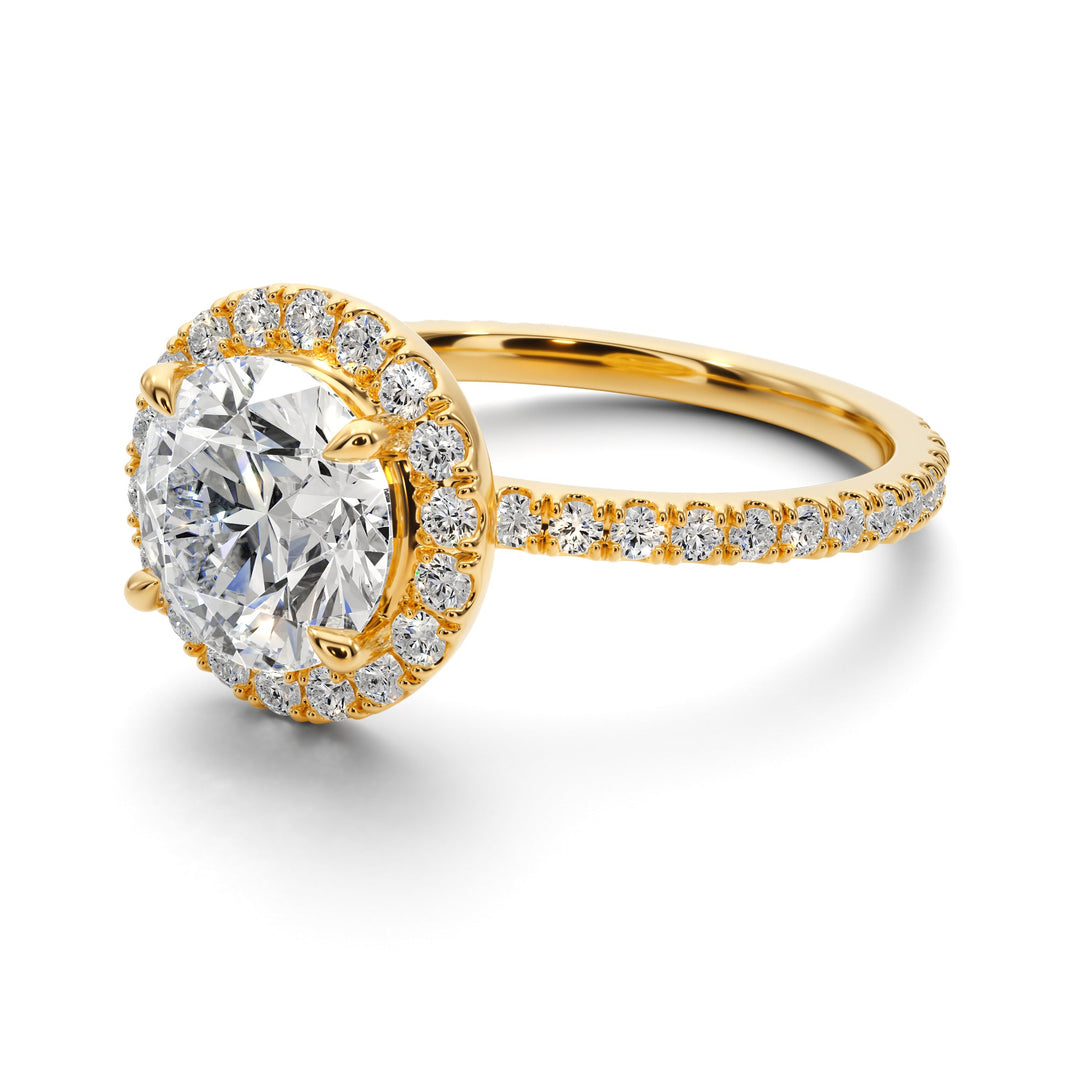 Royal Promise Engagement Ring - R1203 in Ring by 18 KARATS