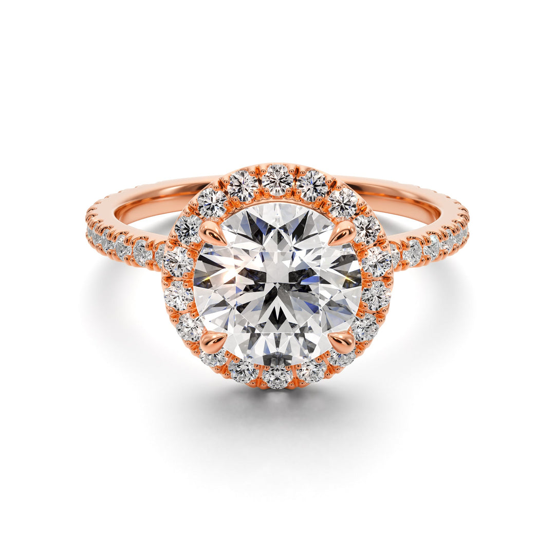 Royal Promise Engagement Ring - R1203 in Ring by 18 KARATS