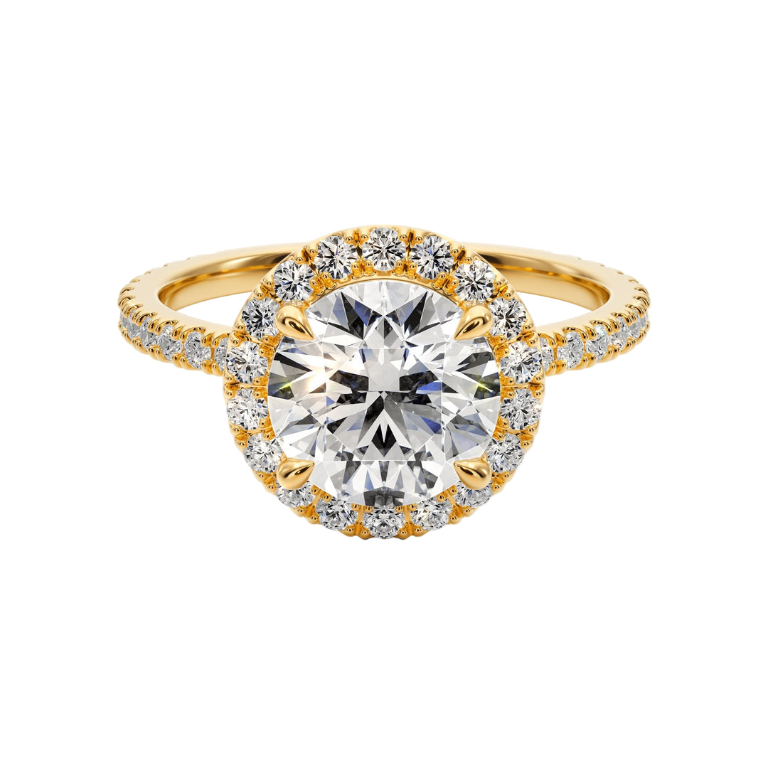 Royal Promise Engagement Ring - R1203 in Ring by 18 KARATS