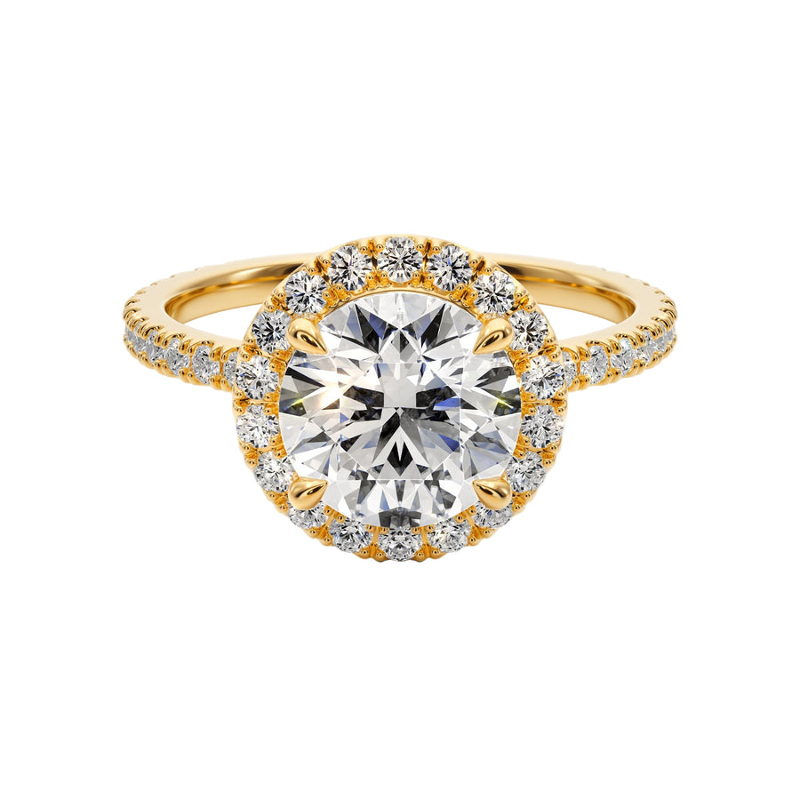 Royal Promise Engagement Ring - R1203 in Ring by 18 KARATS