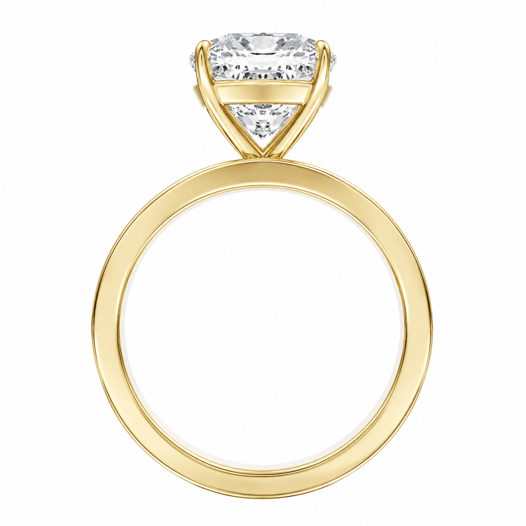 Serene Cushion Diamond Engagement Ring in Ring by 18 KARATS INC.