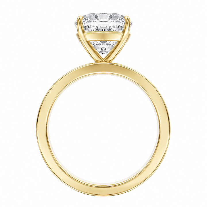 Serene Cushion Diamond Engagement Ring in Ring by 18 KARATS INC.