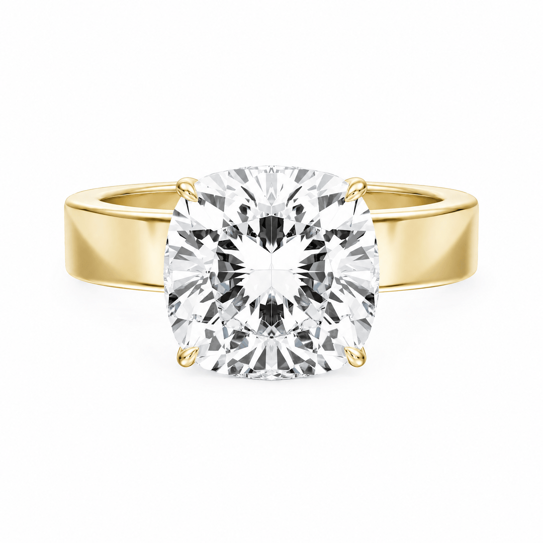 Serene Cushion Diamond Engagement Ring in Ring by 18 KARATS INC.