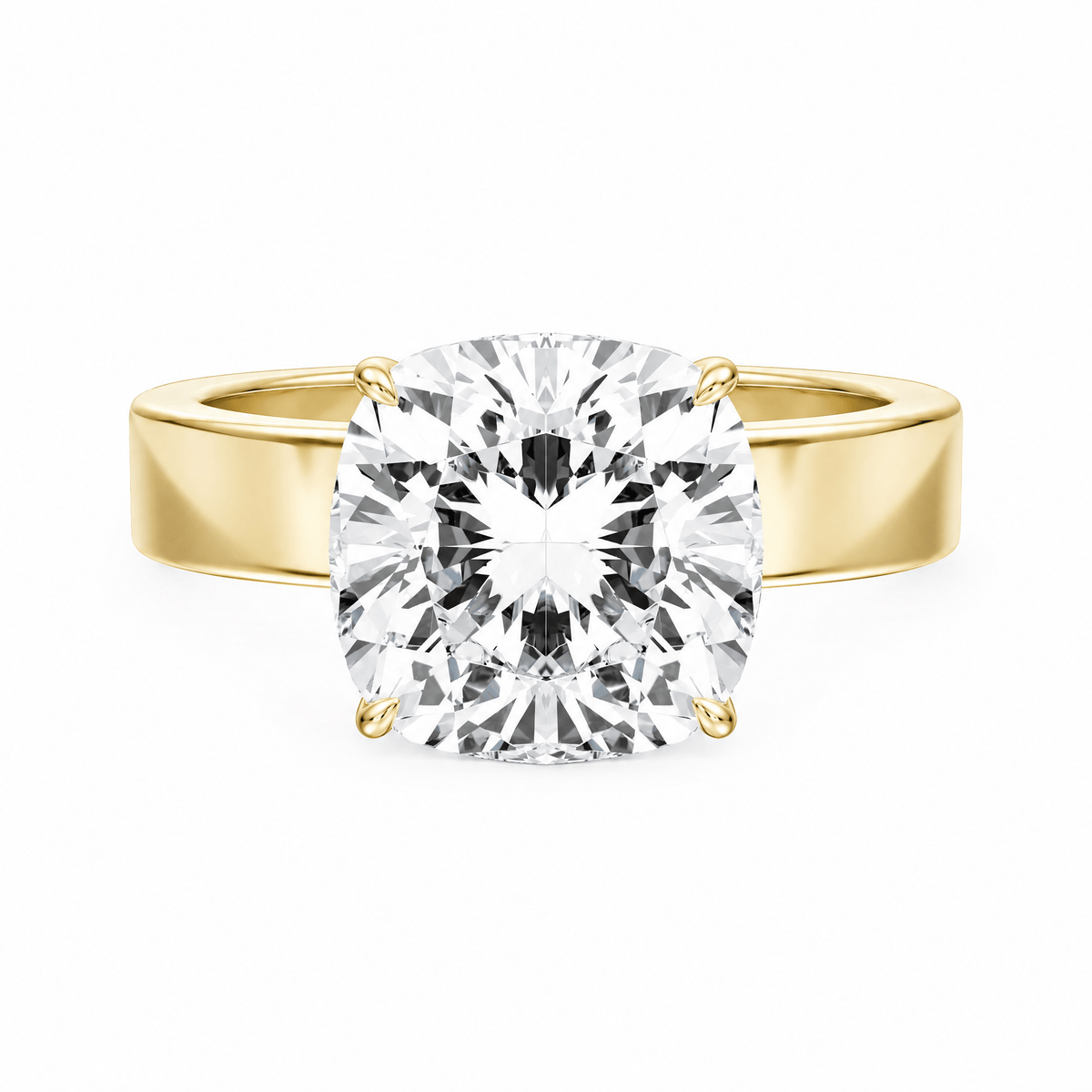 Serene Cushion Diamond Engagement Ring in Ring by 18 KARATS INC.