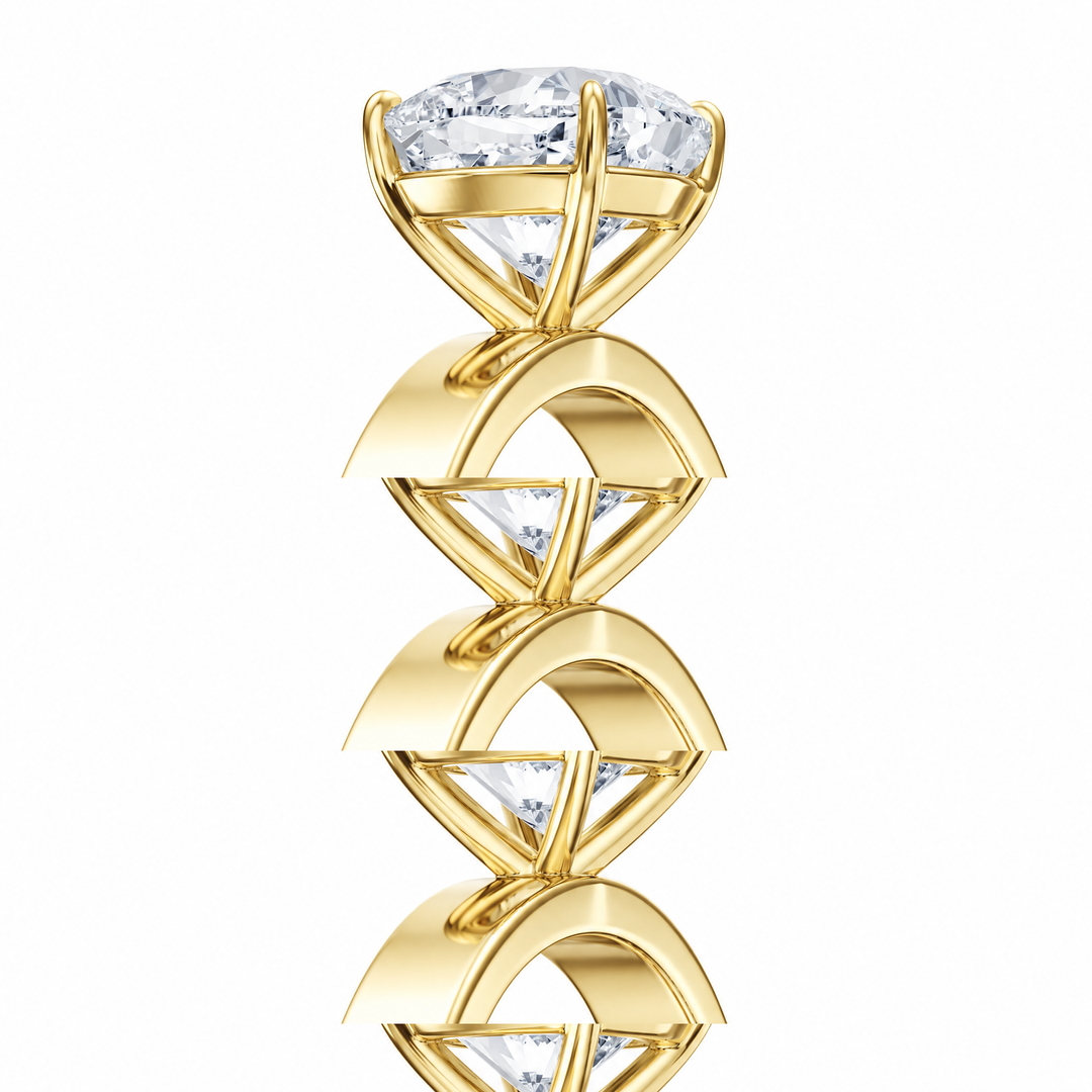 Serene Cushion Diamond Engagement Ring in Ring by 18 KARATS INC.