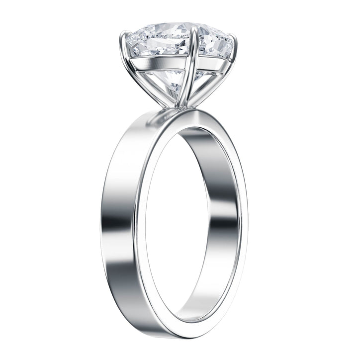 Serene Cushion Diamond Engagement Ring - R1057 in Ring by 18 KARATS INC.