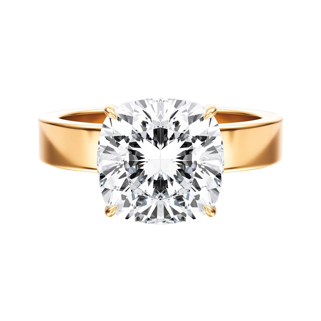 Serene Cushion Diamond Engagement Ring - R1057 in Ring by 18 KARATS INC.