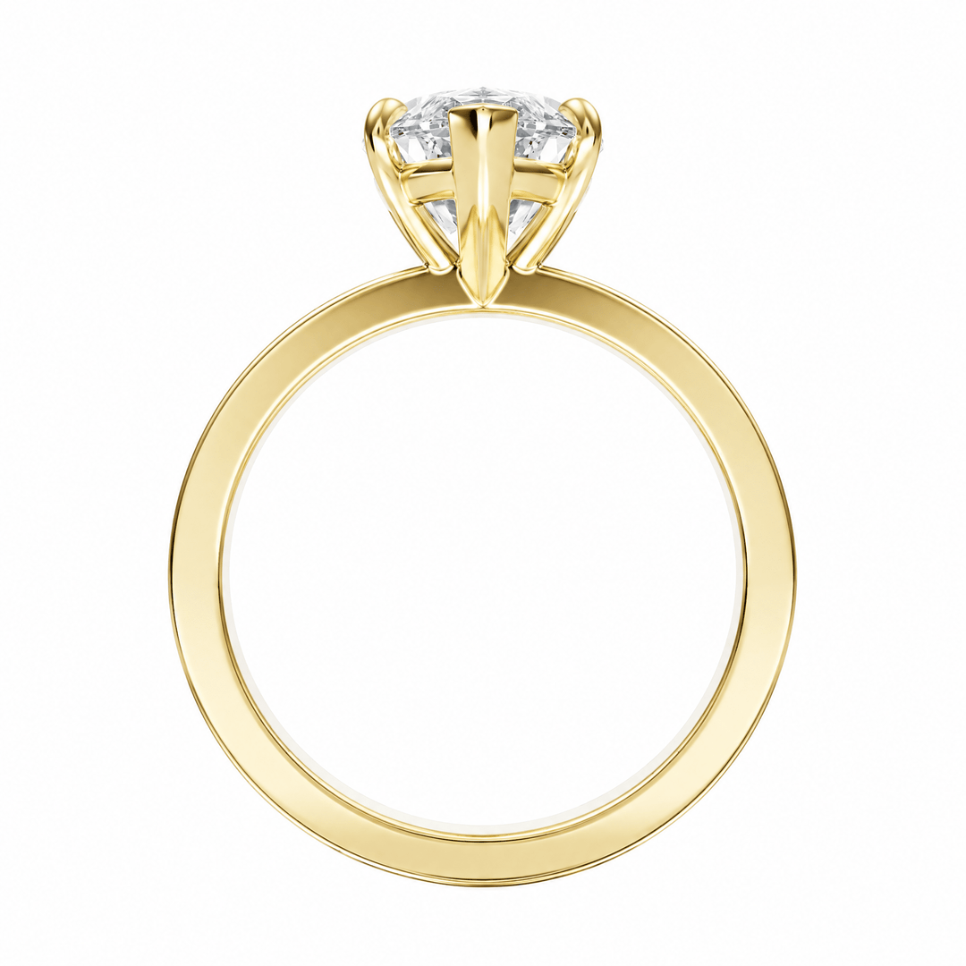 Serene Marquise Diamond Engagement Ring in Ring by 18 KARATS INC.