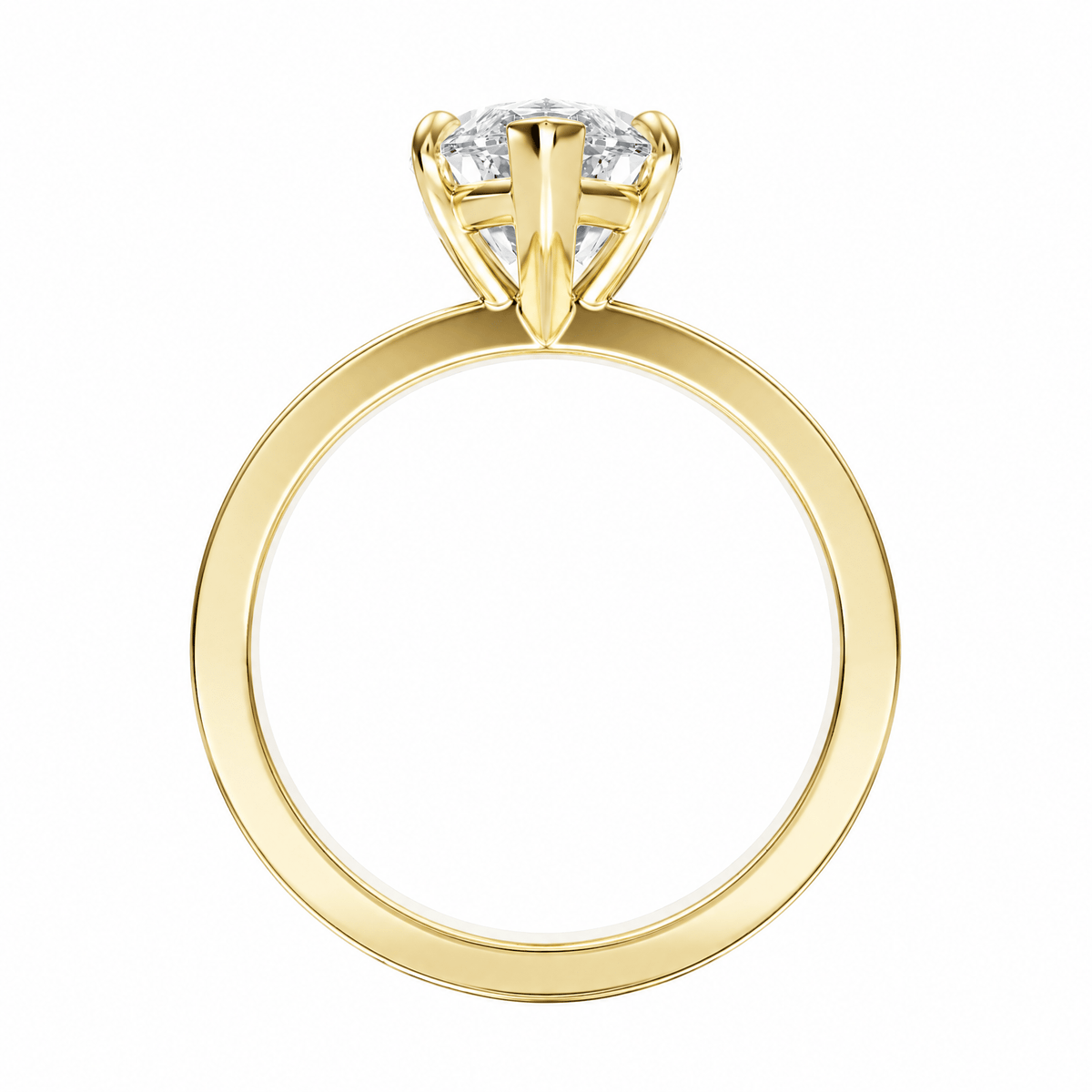 Serene Marquise Diamond Engagement Ring in Ring by 18 KARATS INC.