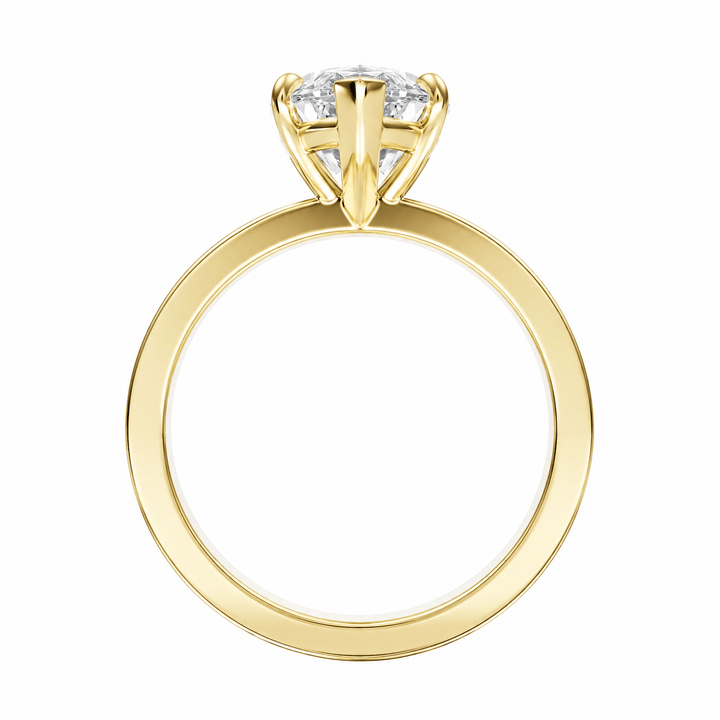 Serene Marquise Diamond Engagement Ring in Ring by 18 KARATS INC.