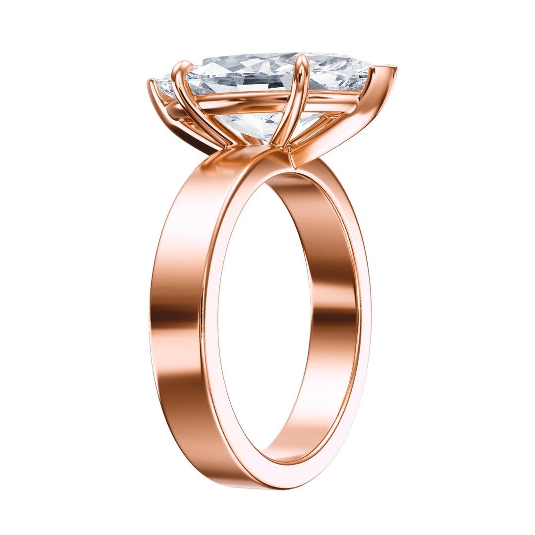 Serene Marquise Diamond Engagement Ring - R1060 in Ring by 18 KARATS INC.