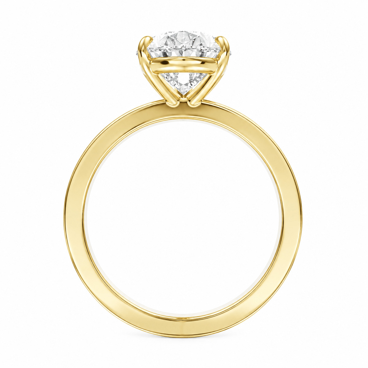Serene Pear Diamond Engagement Ring in Ring by 18 KARATS INC.