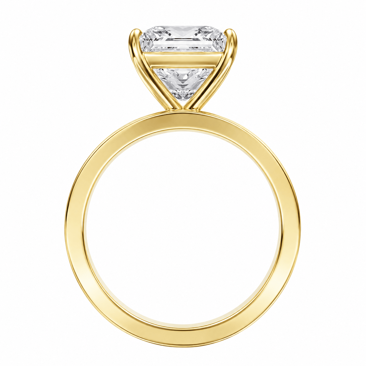 Serene Princess Diamond Engagement Ring in Ring by 18 KARATS INC.