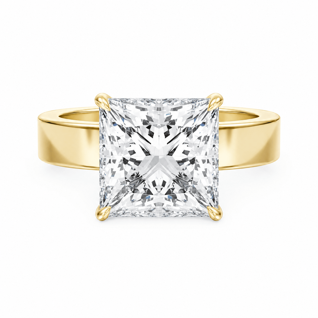 Serene Princess Diamond Engagement Ring in Ring by 18 KARATS INC.