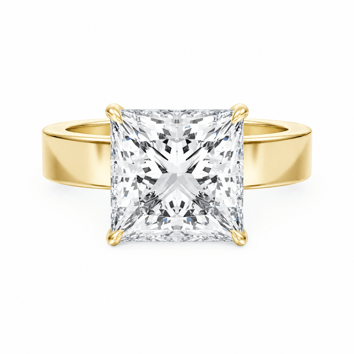 Serene Princess Diamond Engagement Ring in Ring by 18 KARATS INC.